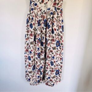 Rare Vintage Floral Midi Shirt - vtg 14, mdrn 4-6